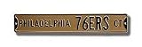 Philadelphia 76Ers Authentic Street Sign
