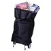 Narita Trading #NTC010BK Black Wheely Bag