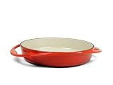 Le Creuset L2129-25 Cherry Red Tarte Tatin Dish 9.75-in.