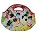 BYO Lunch Bag White with Splashing Colors FREE Pocket Highlighter Pen and Pocket Mechanical Pencil Included