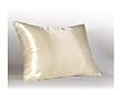Luxury Ivory Satin Pillow Case w/Hidden Zipper, Queen
