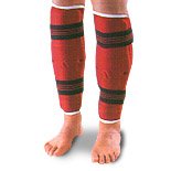 Adidas Poly Span Shin Guard - Red