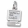 E-Mail Charm - 10k Yellow Gold