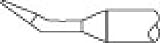 Metcal Soldering Tip, Chisel, Bent 30 Deg., 700 Deg. F.