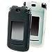 Motorola RAZR V8 Black & White Combo Silicone Case