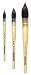 image 23 - Da Vinci Russian Blue Squirrel Brushes Short Handle