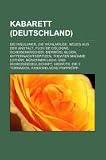 Produkt-Bild: Kabarett (Deutschland): Die Insulaner, Die W&uuml;hlm&auml;use, Neues aus der Anstalt, Floh de Cologne, Scheibenwischer, Bierm&ouml;sl Blosn, Mitternachtsspitzen, ... Die 3 Tornados, Krieewelsche pappk&ouml;pp