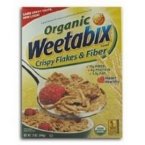 Weetabix Organic Crispy Flakes & Fiber Cereal, 12 oz Boxes, 6 pk