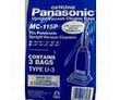 Panasonic MC115PT Replacement Micron Dustbag for Vacuum Cleaner