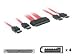 Dun Cheng - Serial Attached SCSI (SAS) internal to external cable - 4-Lane - 32 pin 4i MultiLane - 7 pin external Serial ATA - 1.6 ft