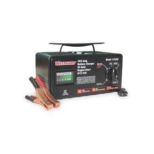 Dayton 1JYU5 Battery Charger, 6/12V (M), 55 A Start