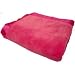 Baby : Elegant Baby 36" x 45" Hot Pink Microfiber Blanket with Satin Trim