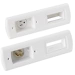 Sanus Systems ELM805-W1 Power Bridge In-Wall Power and Cable Management (White)