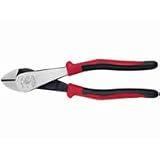 Klein J248-8 8-Inch Journeyman High-Leverage Diagonal-Cutting Pliers-Angled Head