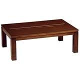 日美 家具調コタツ(150×90cm)【暖房器具】エンブレム150 エンブレム150DBRの画像