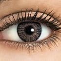 Gray freshlook three toned DAILY disposable soft colored contact lenses, None prescription