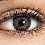 Gray freshlook three toned DAILY disposable soft colored contact lenses, None prescription
