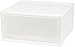 IRIS USA SD-52 White/CLR 2PK IRIS 51 Quart Stacking Drawer