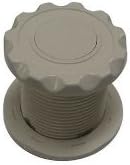 Air Button, #10 Silver Scallop