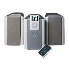 Monitor Audio i-deck Speaker Dock for iPod - Silver