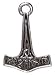 Apparel : Thor's Hammer Power Pendant for Courage & Strength