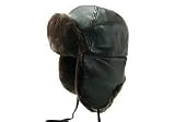 Review   / Crown Cap Sheared Beaver & Leather Trooper Cap