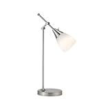 Adesso 3663-22 Tulip Desk Lamp, Satin Steel Finish