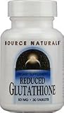 Source Naturals Glutathione Reduced, 50mg, 30 tablets 21Ykdt13 BL. SL160 Source Naturals Glutathione Reduced, 50mg, 30 tablets