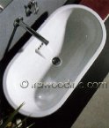 Miro Ceramica 1385.000.01 Above Counter Giotto 85cm Bath Sink