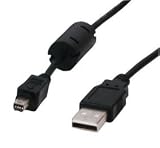 Electronics : USB2.0 Connection Cable for 8 Pin Olympus Camera