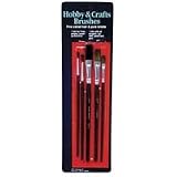 Wooster 5 Pc Camel Hair bristl Wooster Artist Brush by Wooster