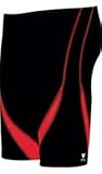 TYR Alliance Team Splice Jammer Black/Red Size 34