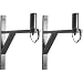 On-Stage Stands Wall Mount Bracket, Pair