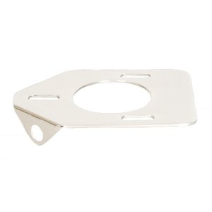 RH BACK PLATE Stainless Steel 30D with Hardware