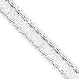 Sterling Silver Fancy Greek Key Bracelet