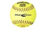 Wilson ASA Fast-Pitch 11" Leather Softball (Pack of 12)