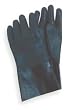 Condor 3BA51 Glove, PVC, Rough, Black, Size Large, Pr