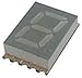 VISHAY SEMICONDUCTOR VDMG10A1 DISPLAY, 7-SEGMENT, 10MM, GREEN (10 pieces)