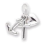 Sterling Silver Faith, Hope & Charity Charm