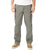 Utility Pure Cotton Flat Front Regular Fit Cargo Trousers