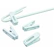 Homz/Seymour 644WH4.24 Hanger Grip Clips