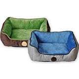 K&H Self-Warming Pet Lounge Sleeper gray and blue-color- 16 length x 20 width micro fleece - 1-Pack