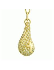 Beya Pave Diamond Blooddrop-1.17ct