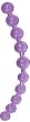 Purple Jelly Jumbo Thai Anal Beads