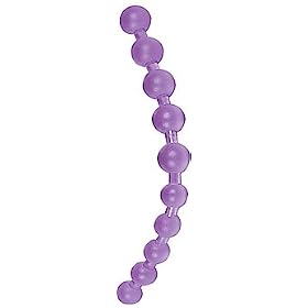 Purple Jelly Jumbo Thai Anal Beads