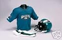 Philadelphia Eagles NFL Youth Uniform w/Helmet, Medium