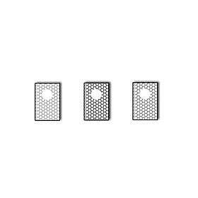 Lee 4 x 6 Net Resin Filter Set (Black Net 1, Double Black Net , White Net)