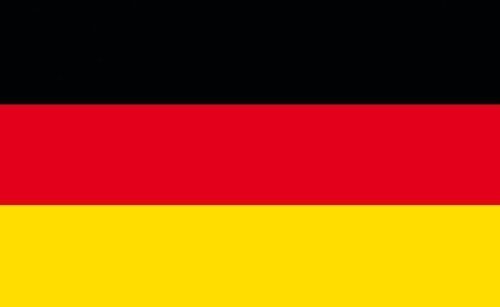 WM EM Länderflagge Fahne Deutschland 150 x 90 cm Schwarz Rot Gelb