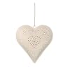 Hanging Outdoor Heart Tealight Holder With Heart Design