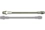 Stainless Steel Paintball Braided Hose Line - 6 Inch